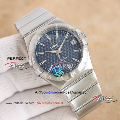 Replica Omega Constellation Stainless Steel Case Swiss Automatic Mechanical Watch 39mm 